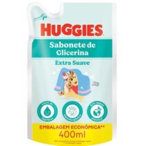 Huggies Refil Sabonete Líquido Glicerina Extra Suave 400ml