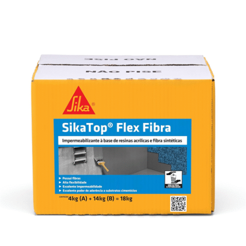 Impermeabilizante SikaTop Flex Fibra 18Kg