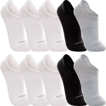 Kit 10 Pares Meias Lupo Sapatilha Soquete Invisível