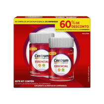 Kit 2 Frascos Centrum Essencial 60 Comprimidos