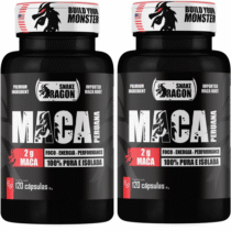 Kit 2 Unidades Maca Peruana Negra 2000mg Black Pura 120 Capsulas cada – Snake Dragon