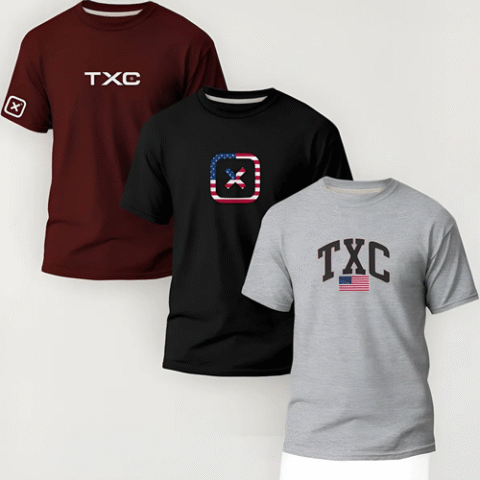 Kit 3 Camisas Texas Masculina