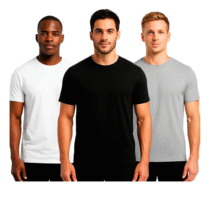 Kit 3 Camisetas Algodão Dia Dia Sandrini Day Confort