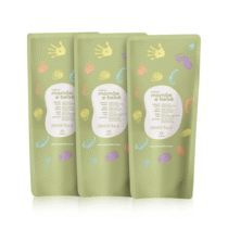 Kit 3 Unidades Refil Sabonete Líquido da Cabeça aos Pés Mamãe e Bebê 200ml cada