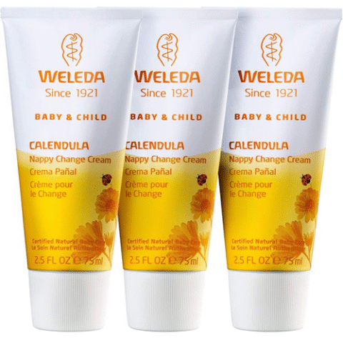 Kit 3 Unidades Weleda Baby Calêndula 75ml