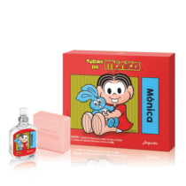 Kit Deo Colônia Mônica 25ml + Sabonete Hidratante Barra 80g – Jequiti