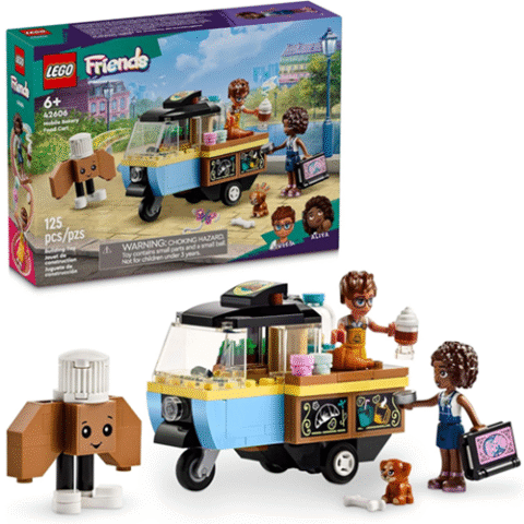 Lego Friends Carrinho Móvel de Pastelaria 125 peças