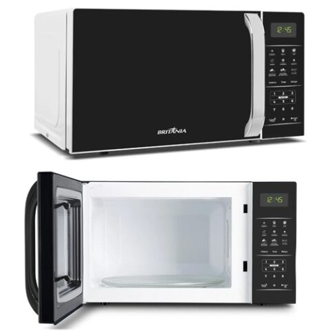 Micro-Ondas Britânia Bmo23 De Preto 20L