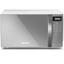 Microondas Panasonic 21L Branco com Porta Espelhado Tecnologia Pega Fácil