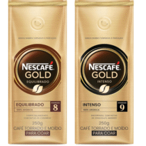 Nescafé Gold Torrado Moido Equilibrado ou Intenso 250g