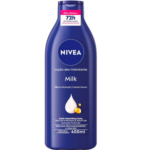 NIVEA Deo Hidratante Corporal Milk 400ml