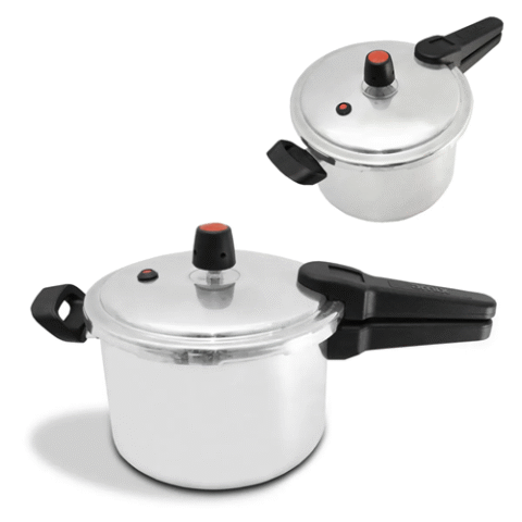 Panela De Pressão 4,5L Fechamento Externo Polida