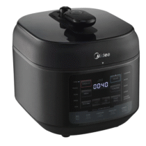 Panela De Pressão Elétrica 5L Nutripro Preta Midea