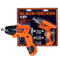 Parafusadeira Black Decker KC4815B-BR com 16 Acessórios Bivolt