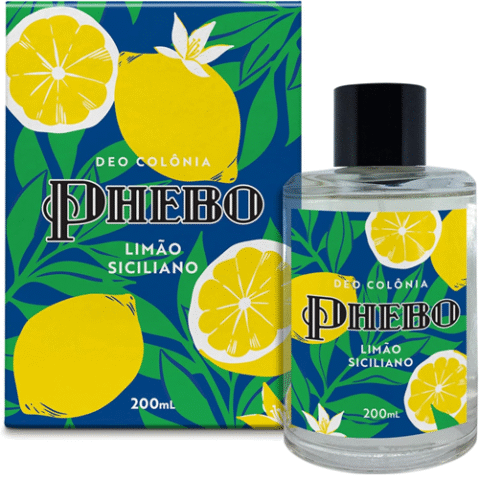 Phebo Deo Colônia Limão Siciliano 200ml
