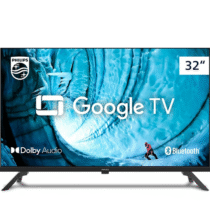 Philips Smart TV 32” HD 32PHG6909/78 Google TV, Comando de Voz, HDR