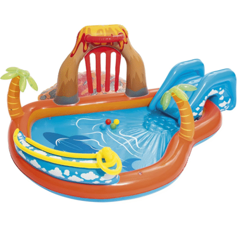 Piscina Interativa 208L Vulcão 2,65m Bestway