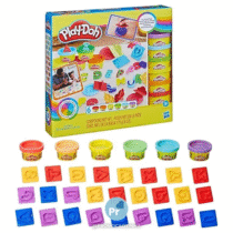 Play-Doh Conjunto De Massinhas Moldes De Letras Hasbro