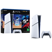 Playstation 5 Slim Digital – Pacote Astro Bot E Gran Turismo 7 Branco