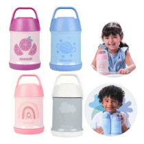 Pote Térmico Infantil Em Aço Inox 450ml Pimpolho
