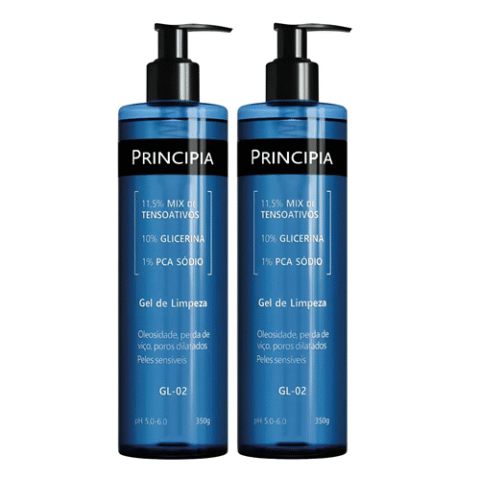 Principia Kit 2 Unidades Gel De Limpeza Facial Gl-02 – 350g cada