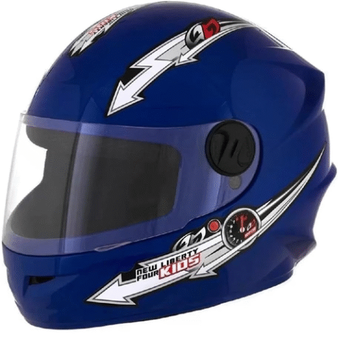 Pro Tork Capacete Moto Liberty Four Kids Tam. 54 Azul