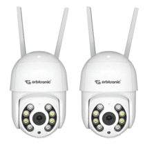 Kit 2 Câmera De Segurança Orbitronic ORB776 Com Resolução 1080p Branco