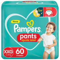 Fralda Pampers Pants Ajuste Total XXG 60 unidades