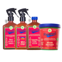 Lola Rapunzel Kit Completo 4 Produtos Estimula Crescimento