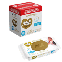 Kit 10 Toalhas Umedecida Mili Love&care Com 50 Unidades Cada Kit 10 Toalhas Umedecida Mili Love&care Com 50 Unidades Cada