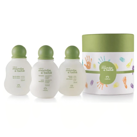 Presente Natura Mamãe E Bebê Miniaturas (3 Produtos)