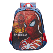 Mochila Escolar Infantil 16 Spider Man City 13352 Xeryus