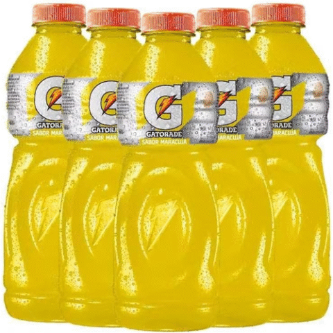 Pack 6 Unidades Isotônico Gatorade Maracujá 500ml