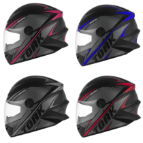 Capacete Moto Esportivo Fechado Pro Tork R8 Viseira Cristal