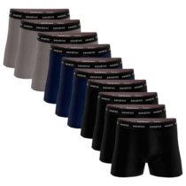 Kit 10 Cuecas Sandrini Boxer Polo 100% Algodão Box Masculinas