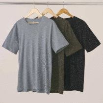 Kit 3 Camisetas Básicas Masculinas Com Bordado Hering