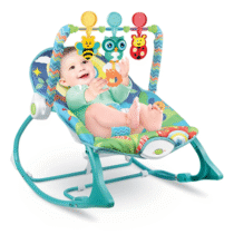 Cadeira De Balanço E Descanso Funtime Maxibaby Coruja