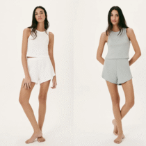 Pijama Feminino Curto Básico Em Ribana Hering