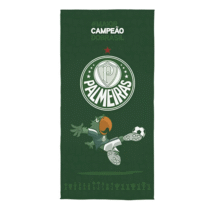 Toalha Praia Banho Aveludada Futebol Palmeiras Lepper