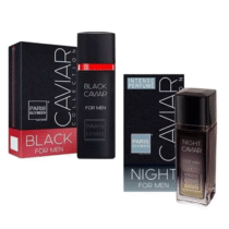 Kit Paris Elysees Black & Night Caviar Edt 100ml cada
