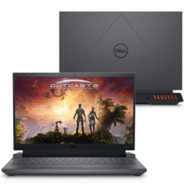 Notebook Gamer Dell G15-i1300-A25P 15.6″ FHD 13ª Geração Intel Core i5 8GB 512GB SSD NVIDIA RTX 3050 Windows 11