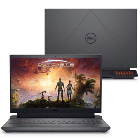 Notebook Gamer Dell G15-i1300-A25P 15.6″ FHD 13ª Geração Intel Core i5 8GB 512GB SSD NVIDIA RTX 3050 Windows 11