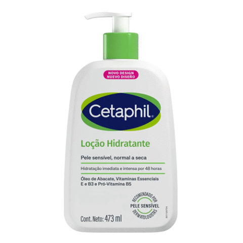 Cetaphil Loção Hidratante Corporal e Facial 473ml