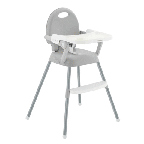 Cadeira Refeição 3 Em 1 Spoony Grey Kikkaboo