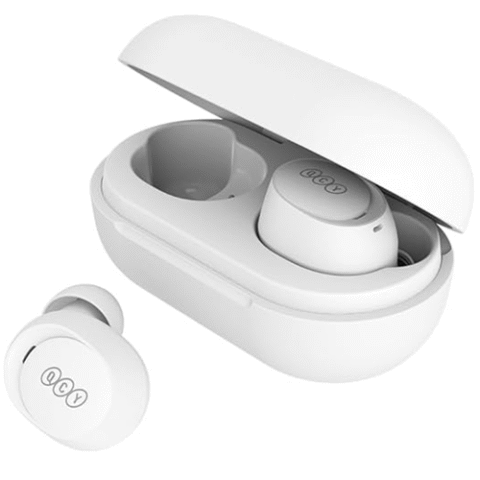 Fone de ouvido Bluetooth QCY T27 Branco