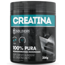 Soldiers Nutrition Creatina Monohidratada Pote 300g