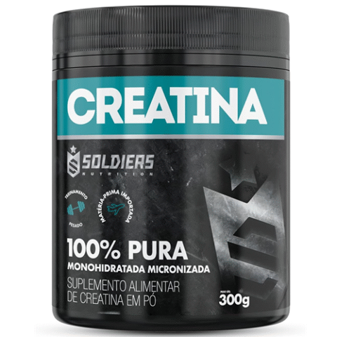 Soldiers Nutrition Creatina Monohidratada Pote 300g