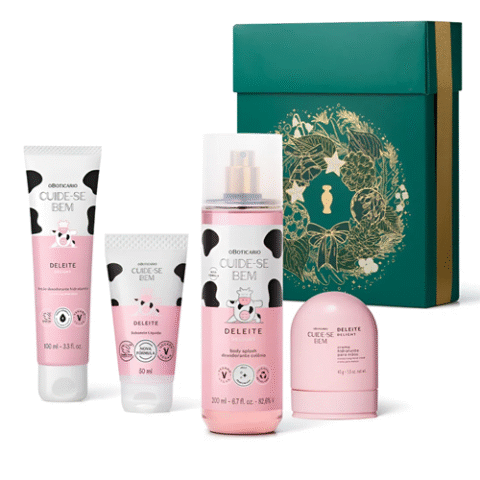 Kit Presente 4 Itens Cuide-se Bem Deleite – O Boticário