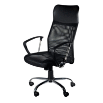 Cadeira De Escritório Presidente Dylan Travel Max Preta