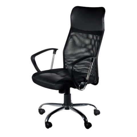 Cadeira De Escritório Presidente Dylan Travel Max Preta